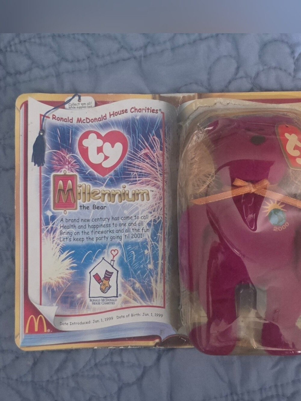 New TY Millennium Bear